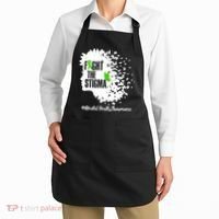 Fight The Stigma Butterflies Mental Health Apron thumb 2