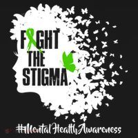 Fight The Stigma Butterflies Mental Health Women's Hoodie thumb 2