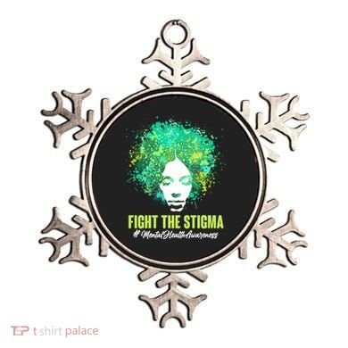 Fight The Stigma Mental Health Awareness Butterflies Ornament