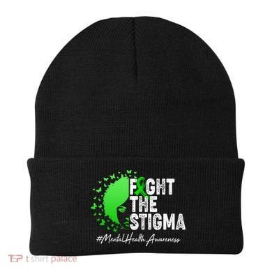Fight The Stigma Mental Health Awareness Support Beanie
