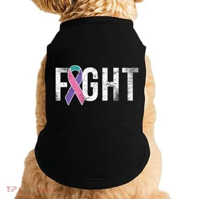 Fight Thyroid Cancer Doggie Tank