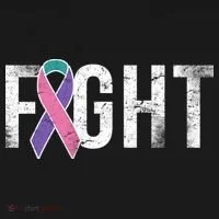 Fight Thyroid Cancer Doggie Tank thumb 4