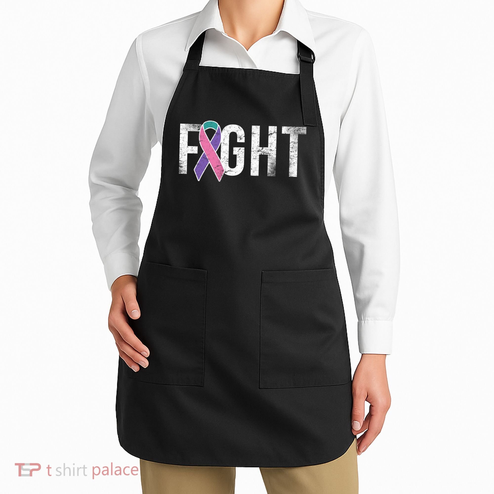Fight Thyroid Cancer Apron
