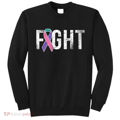 Fight Thyroid Cancer Sweatshirt