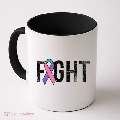 Fight Thyroid Cancer Coffee Mug