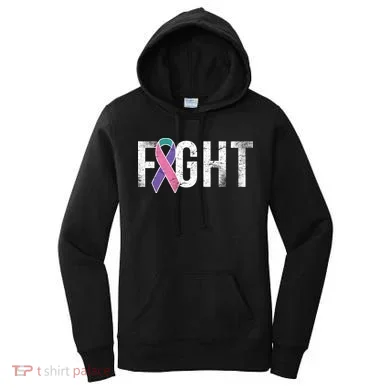Fight Thyroid Cancer Women's Hoodie