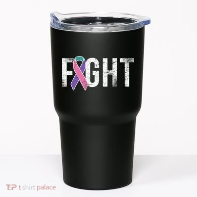 Fight Thyroid Cancer Tumbler
