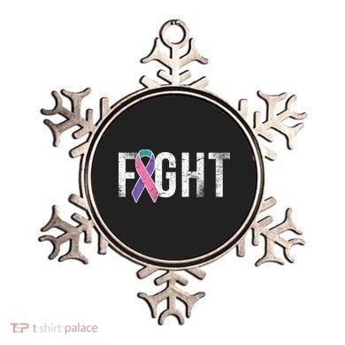 Fight Thyroid Cancer Ornament