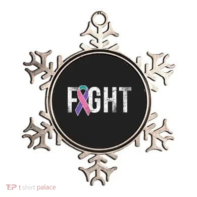 Fight Thyroid Cancer Ornament
