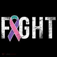 Fight Thyroid Cancer Ornament thumb 1