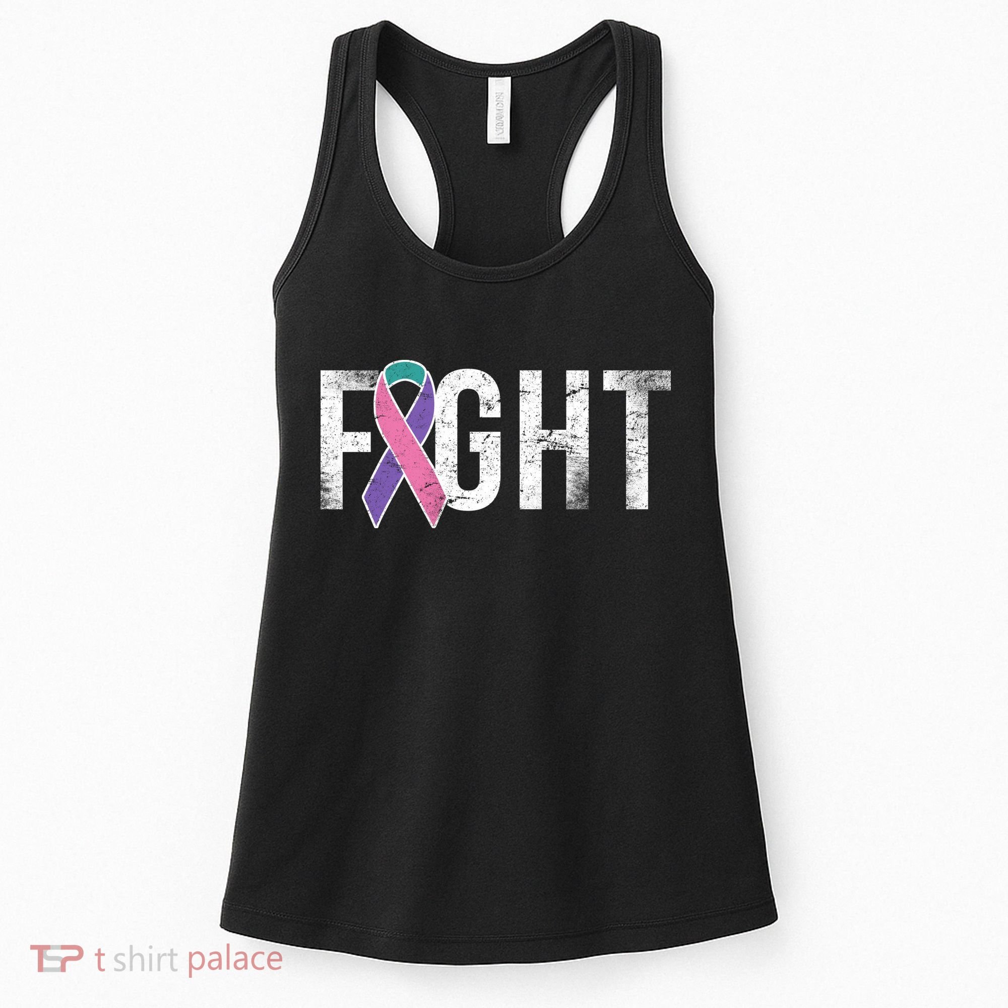 Fight Thyroid Cancer Women's Tank Top