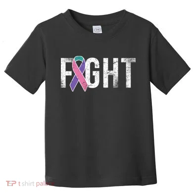 Fight Thyroid Cancer Toddler T-Shirt