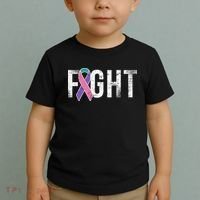 Fight Thyroid Cancer Toddler T-Shirt thumb 2