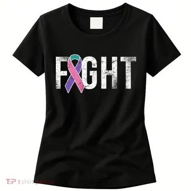 Fight Thyroid Cancer Women's T-Shirt