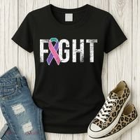 Fight Thyroid Cancer Women's T-Shirt thumb 3