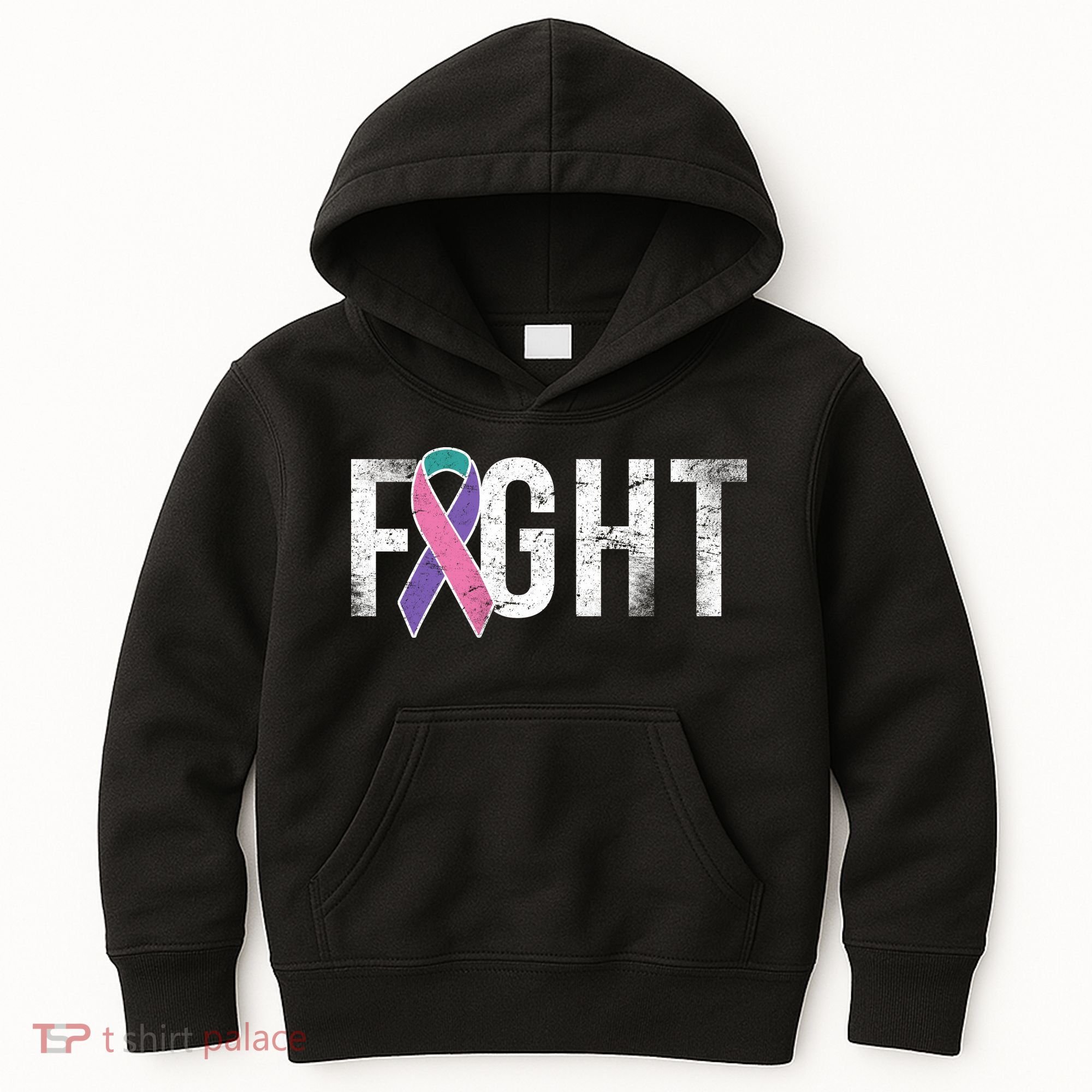 Fight Thyroid Cancer Kids Hoodie