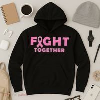 Fight Together Breast Cancer Hoodie thumb 3