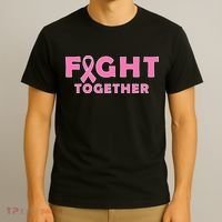 Fight Together Breast Cancer T-Shirt thumb 3