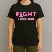 Fight Together Breast Cancer T-Shirt thumb 4