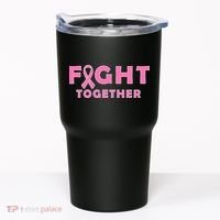Fight Together Breast Cancer Tumbler thumb 0