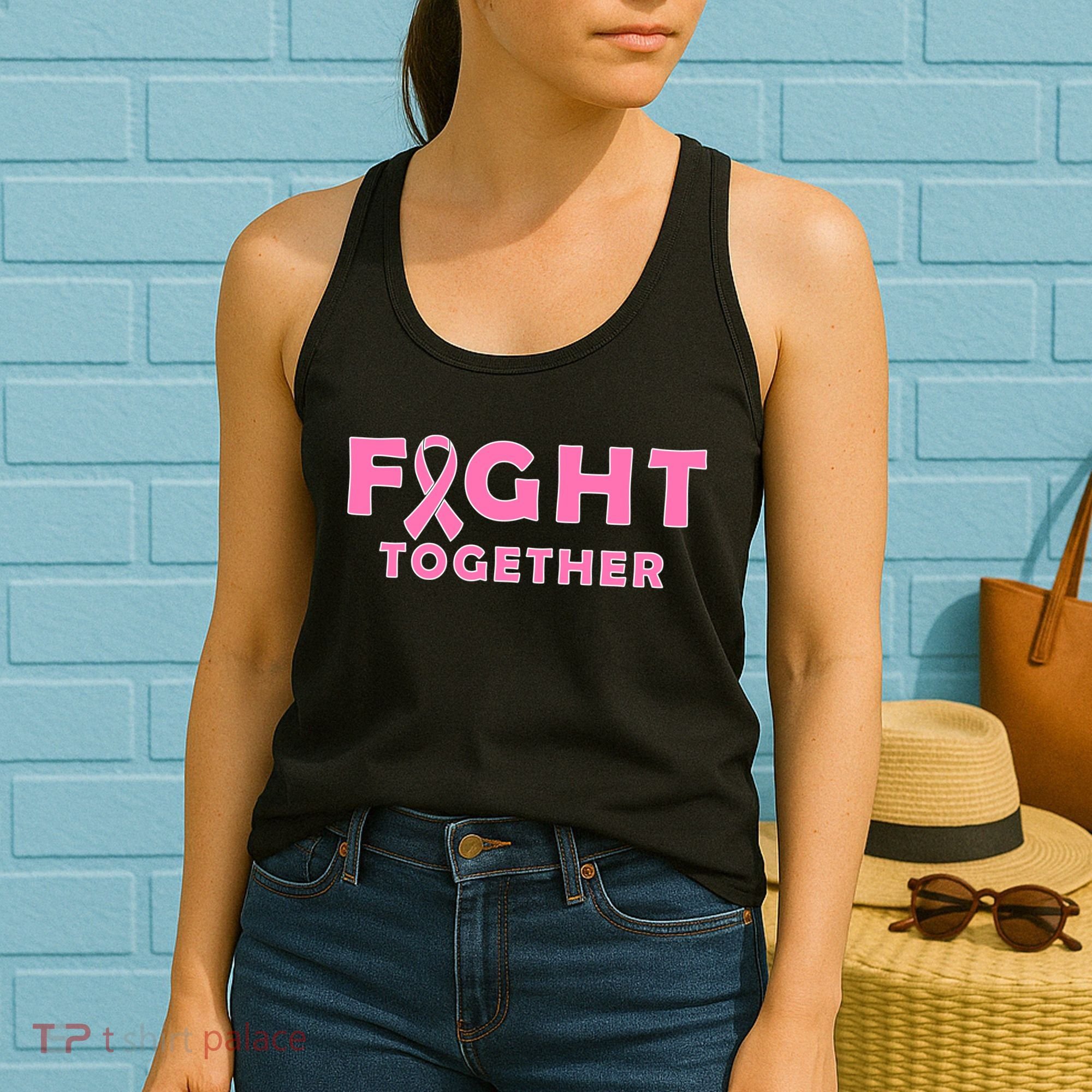 Fight Together Breast Cancer Women's Tank Top