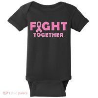 Fight Together Breast Cancer Baby Bodysuit thumb 0