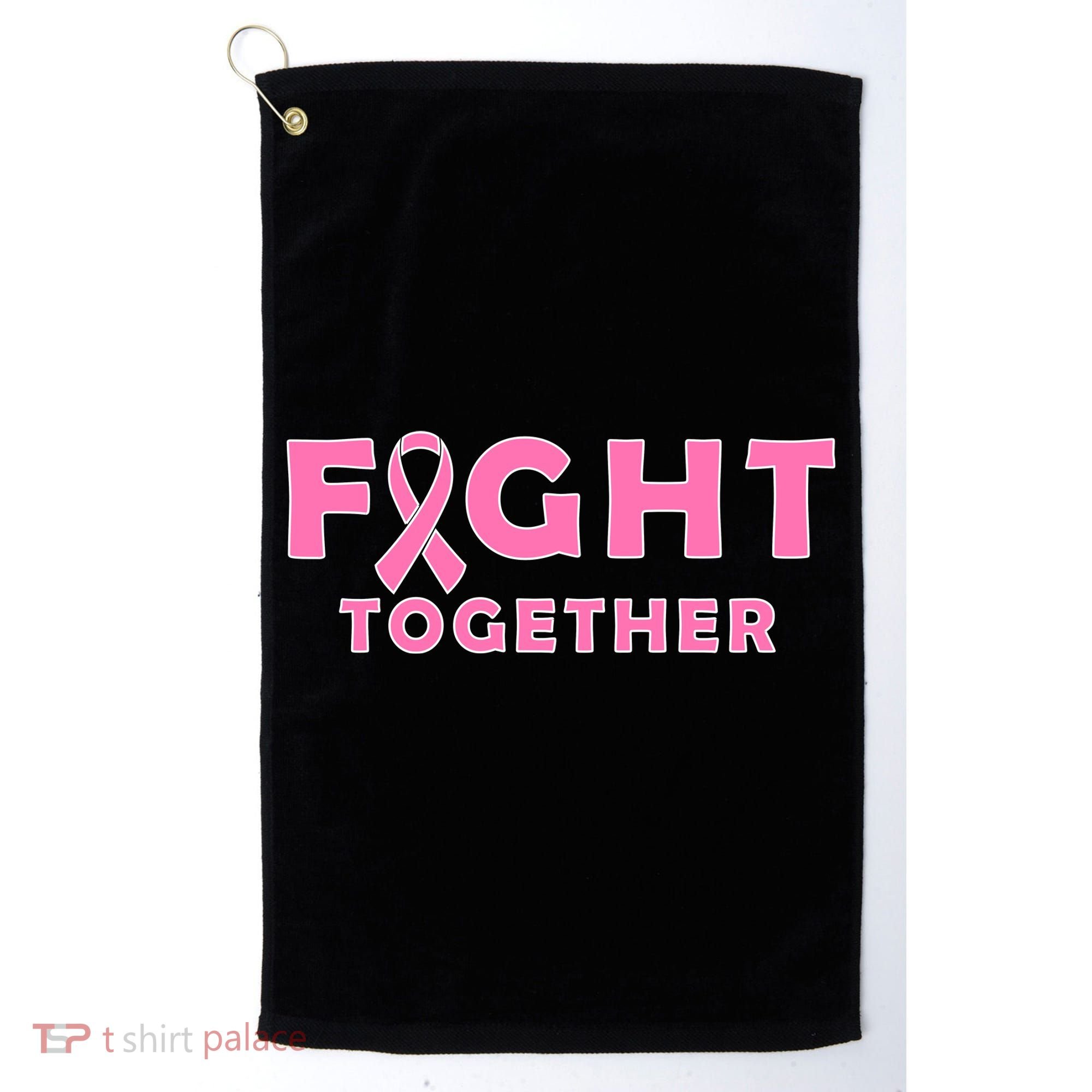 Fight Together Breast Cancer Golf Towel