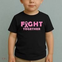 Fight Together Breast Cancer Toddler T-Shirt thumb 2