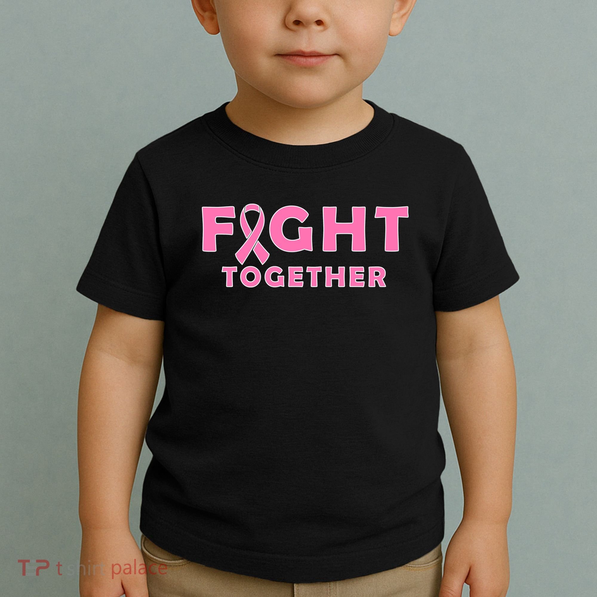 Fight Together Breast Cancer Toddler T-Shirt
