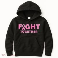 Fight Together Breast Cancer Kids Hoodie thumb 0