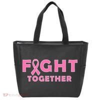Fight Together Breast Cancer Tote Bag thumb 0
