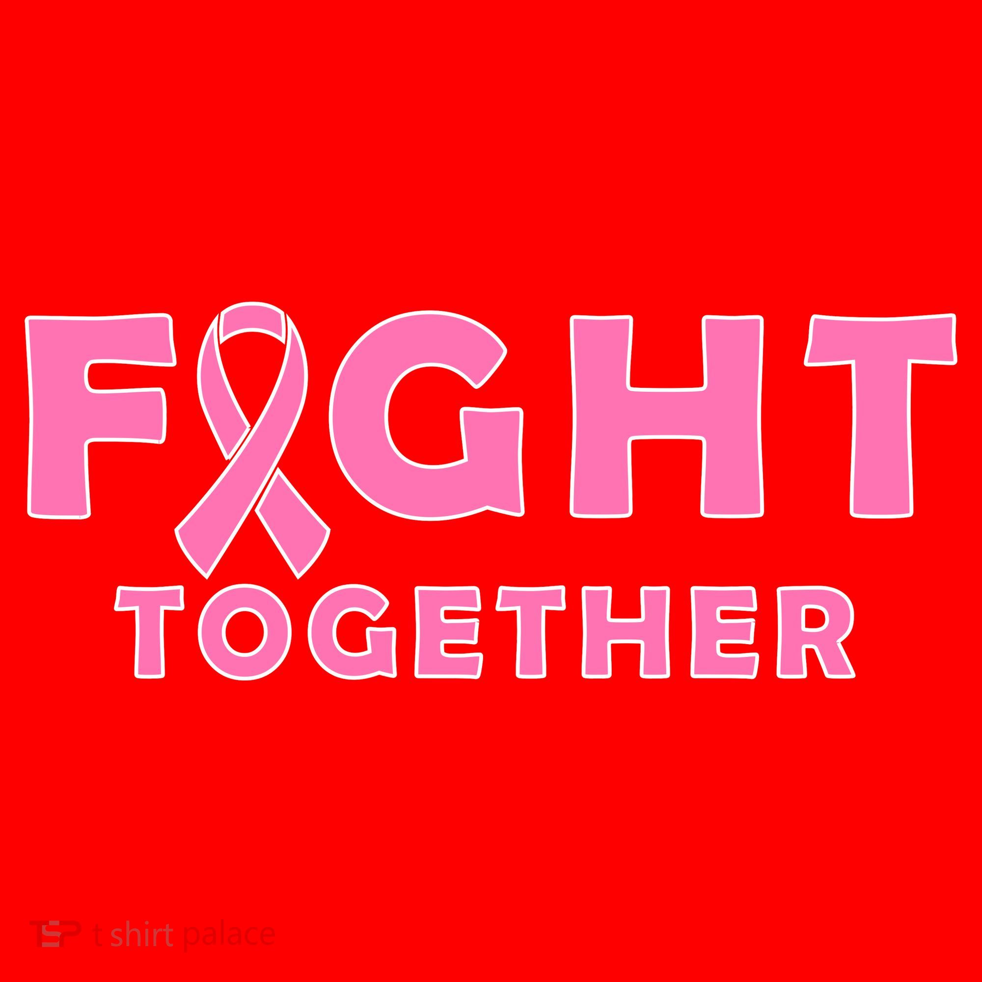 Fight Together Breast Cancer Santa Hat