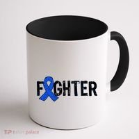Fighter - Colon Cancer Awareness Coffee Mug thumb 1