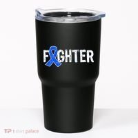 Fighter - Colon Cancer Awareness Tumbler thumb 0