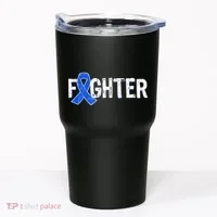 Fighter - Colon Cancer Awareness Tumbler thumb 0