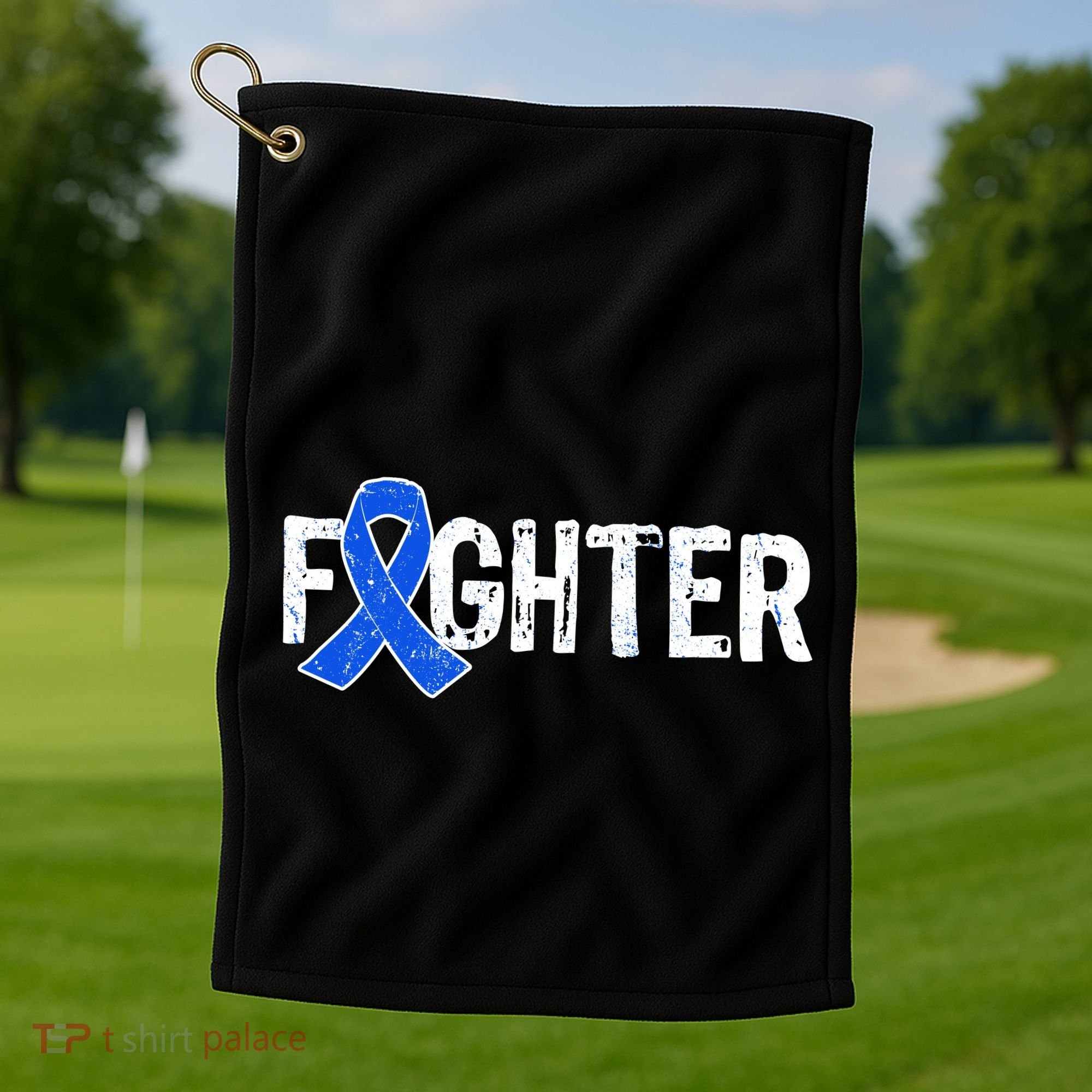 Fighter - Colon Cancer Awareness Golf Towel
