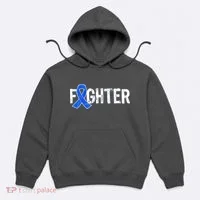 Fighter - Colon Cancer Awareness Hoodie thumb 0
