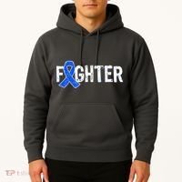 Fighter - Colon Cancer Awareness Hoodie thumb 2