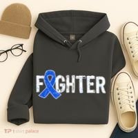 Fighter - Colon Cancer Awareness Hoodie thumb 4