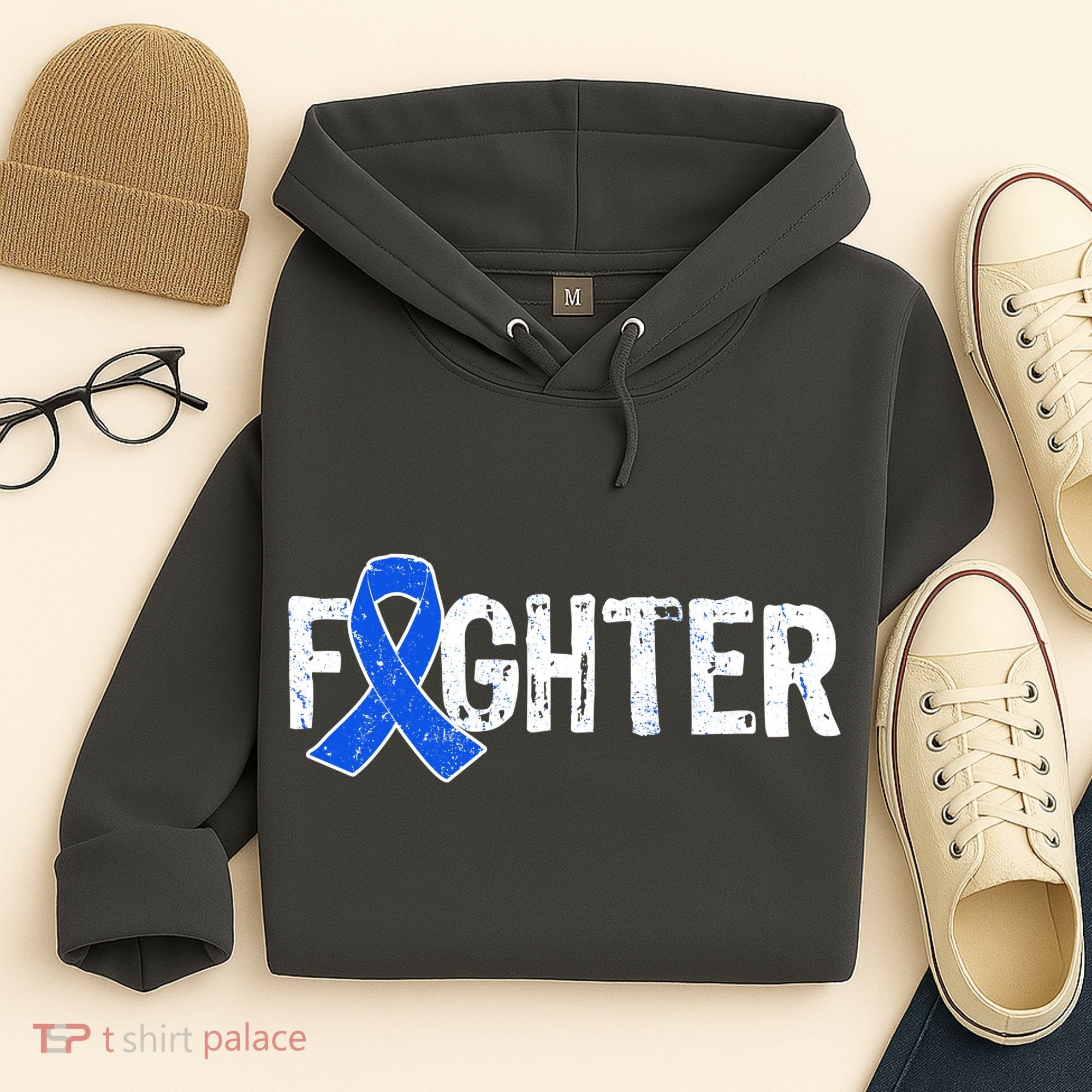 Fighter - Colon Cancer Awareness Hoodie