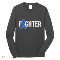 Fighter - Colon Cancer Awareness Long Sleeve Shirt thumb 0