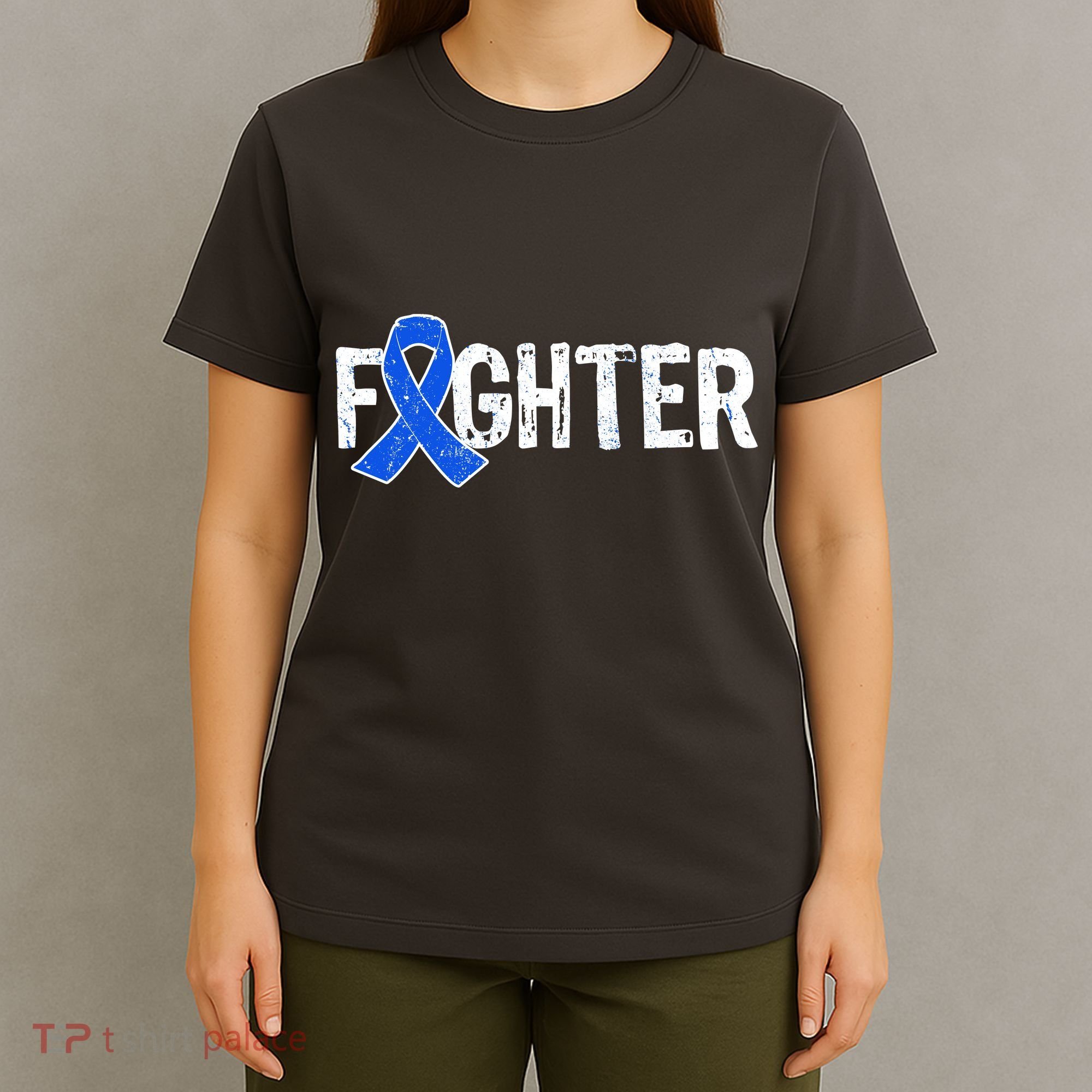 Fighter - Colon Cancer Awareness T-Shirt