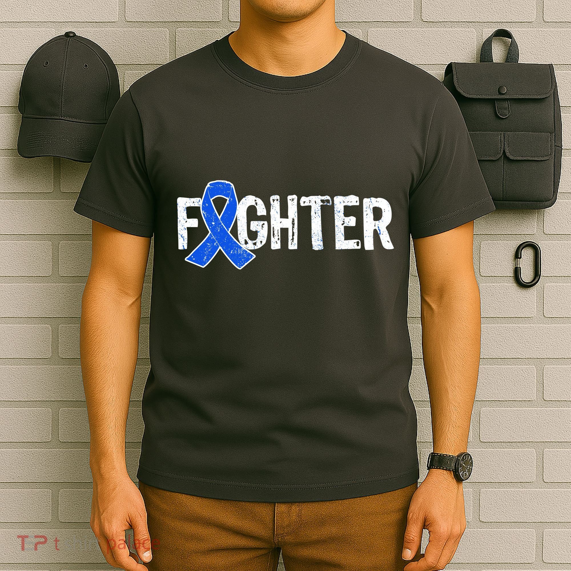 Fighter - Colon Cancer Awareness T-Shirt