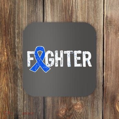 Fighter - Colon Cancer Awareness Coaster