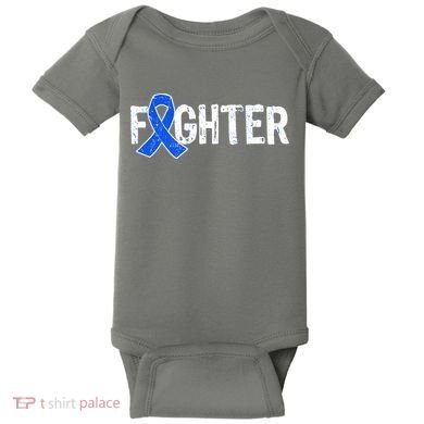 Fighter - Colon Cancer Awareness Baby Bodysuit