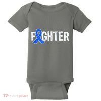 Fighter - Colon Cancer Awareness Baby Bodysuit thumb 0