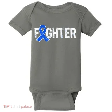 Fighter - Colon Cancer Awareness Baby Bodysuit