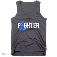 Fighter - Colon Cancer Awareness Tank Top thumb 0