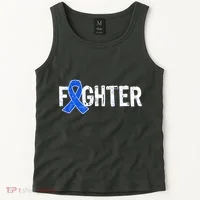 Fighter - Colon Cancer Awareness Tank Top thumb 2