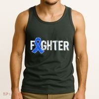 Fighter - Colon Cancer Awareness Tank Top thumb 3
